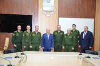 Глава городского самоуправления встретился с офицерами и курсантами Военной академии РВСН