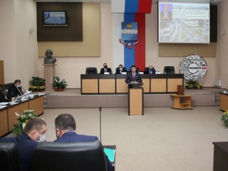 Отчёт Главы городского самоуправления города Калуги Моисеева Юрия Евгеньевича
