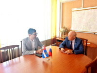 Александр Иванов встретился с руководителем Технопарка профобразования Александр Иванов встретился с руководителем Технопарка профобразования